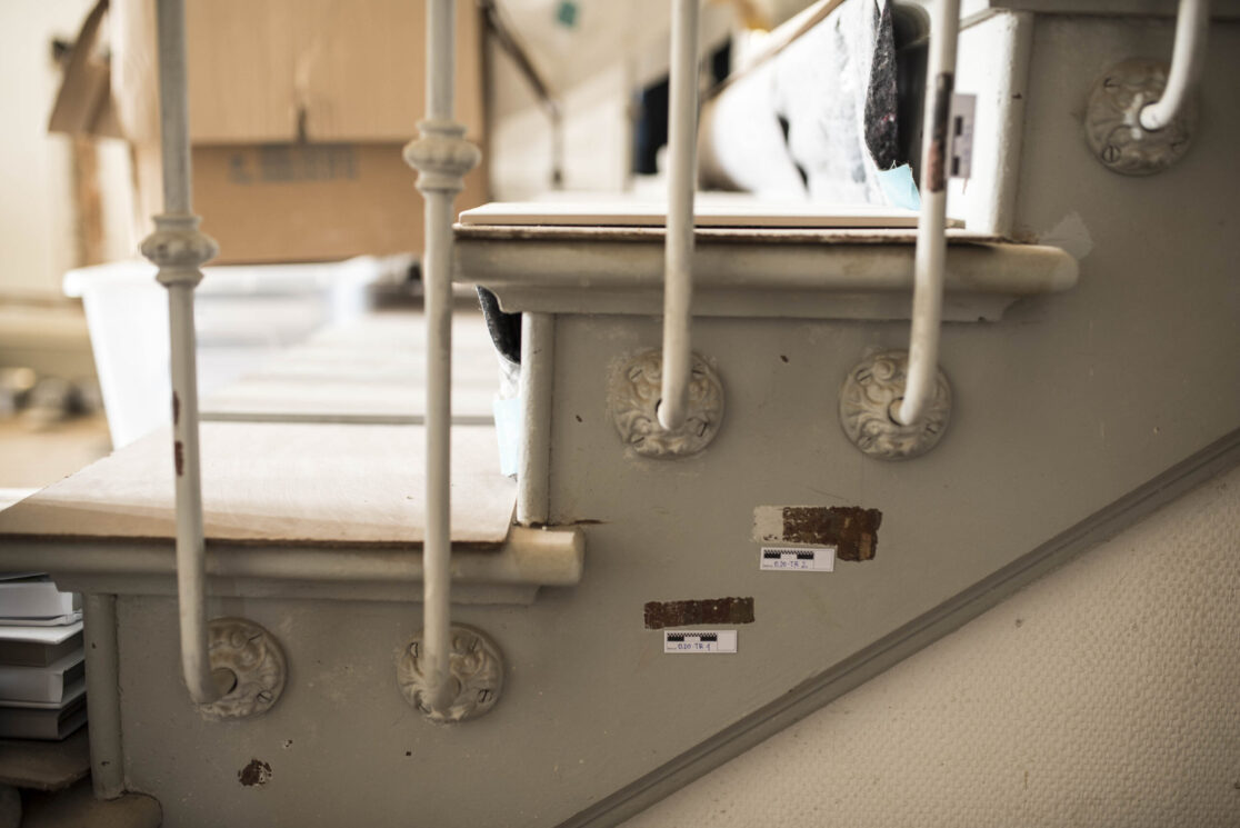 Schablonenmalerei Gutshaus Zülow