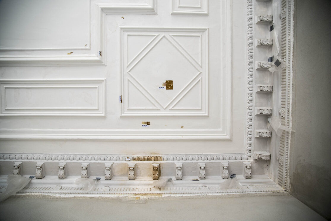 Stuckdecke Gutshaus Zülow