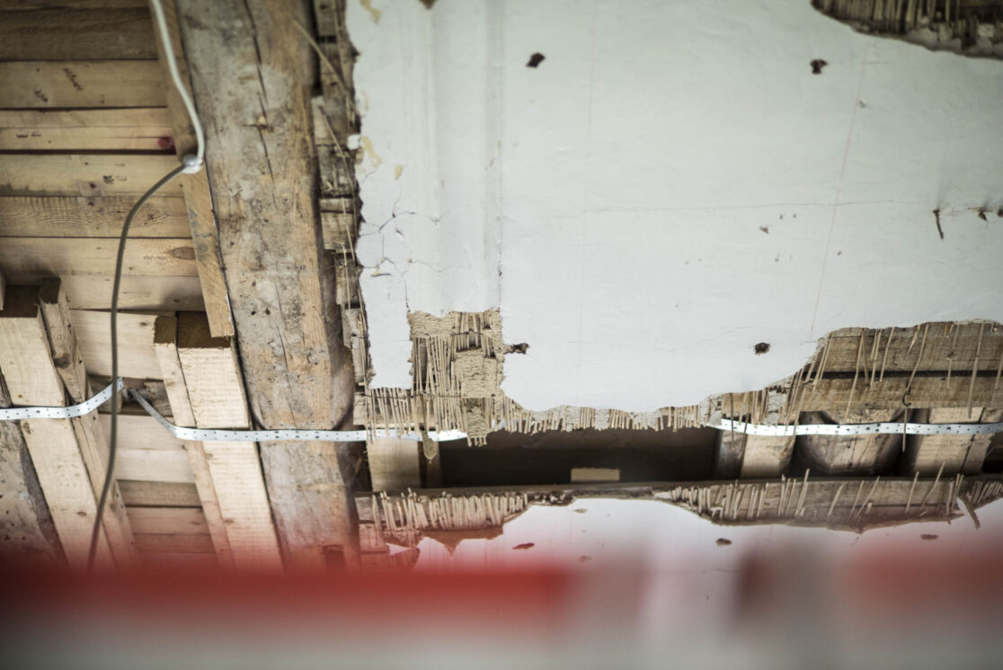 Dachstuhl Gutshaus Zülow