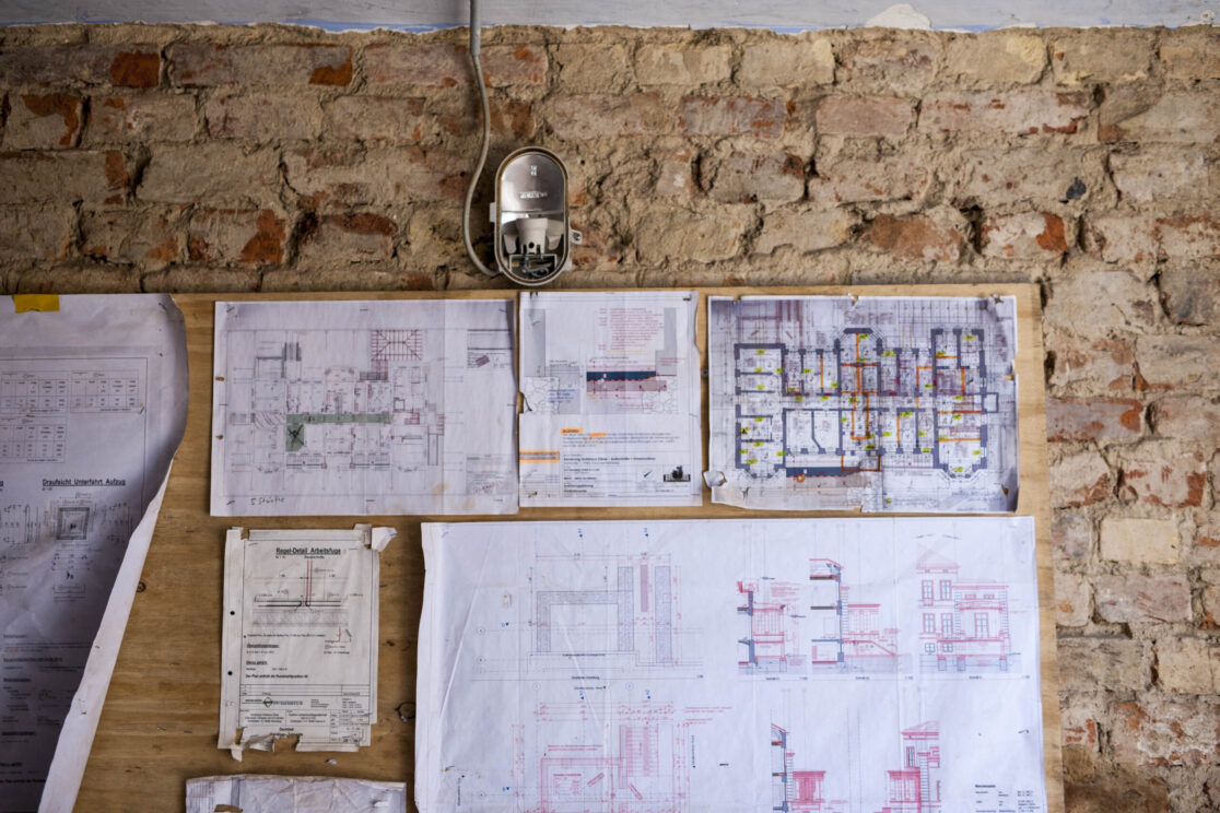 Baustelle Gutshaus Zülow