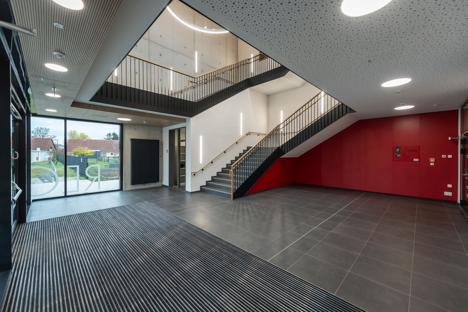 Dömitz Fritz Reuter Schulzentrum Eingangsbereich