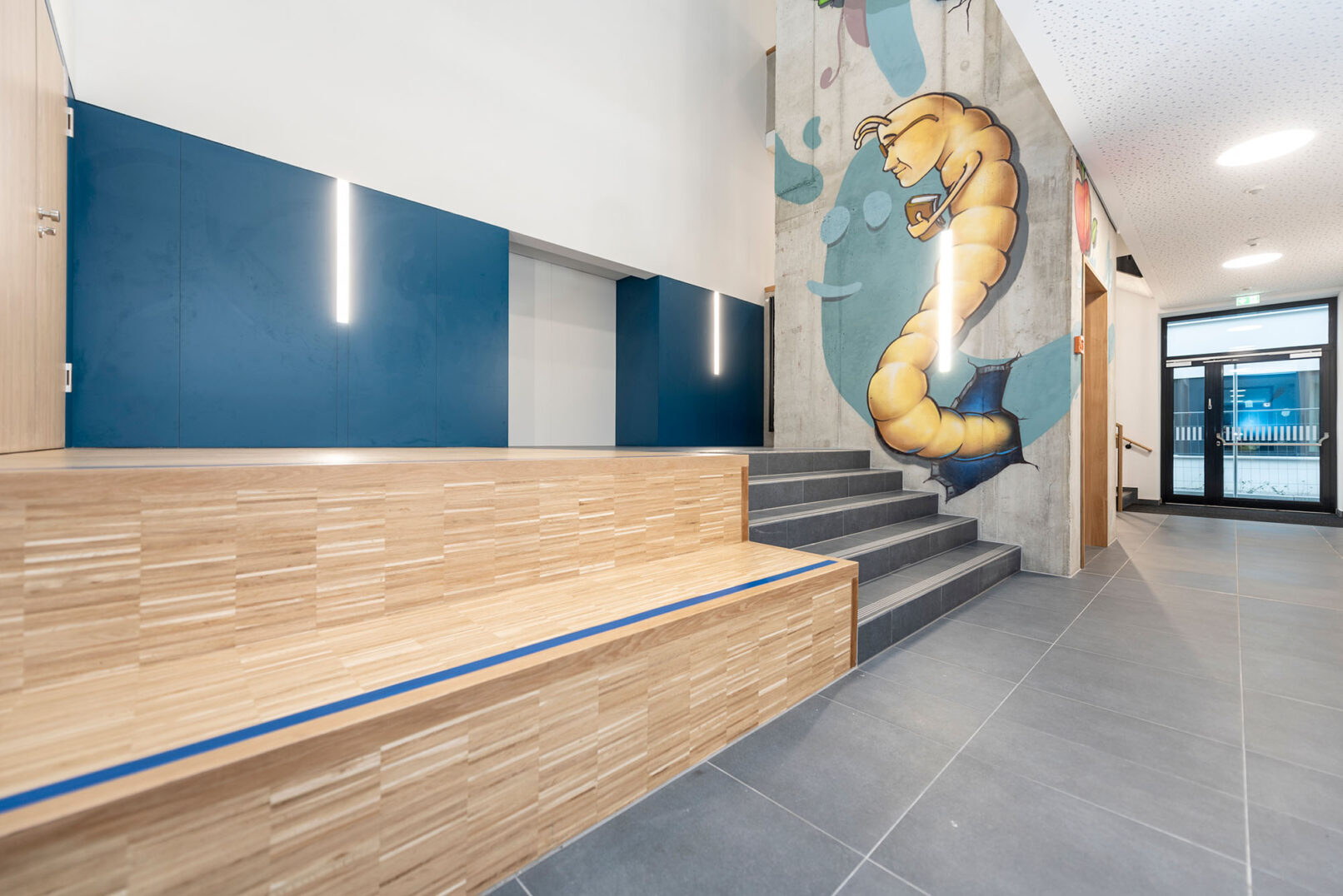 Dömitz Fritz Reuter Schulzentrum Treppenhaus