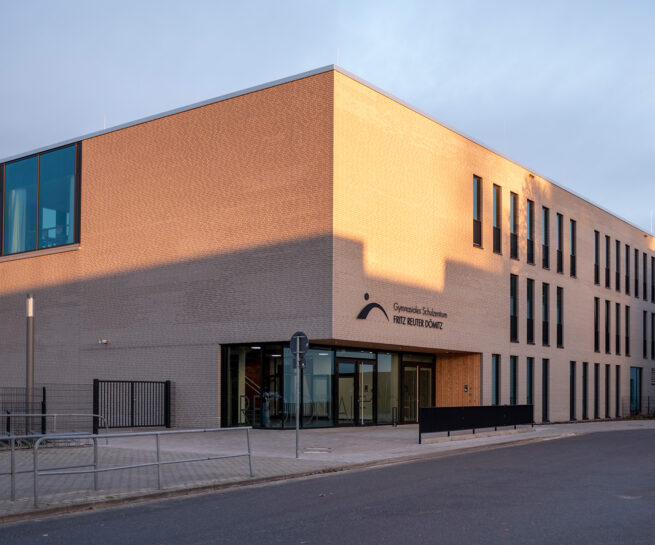 Dömitz Fritz Reuter Schulzentrum Außenansicht