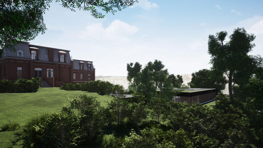 Schloss Raben Steinfeld Visualisierung