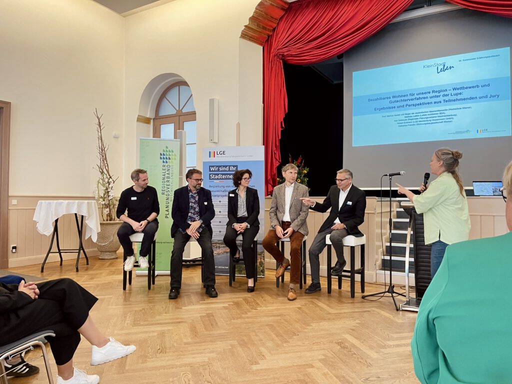 Podiumsdiskussion zum Bezahlbaren Wohnen Klütz