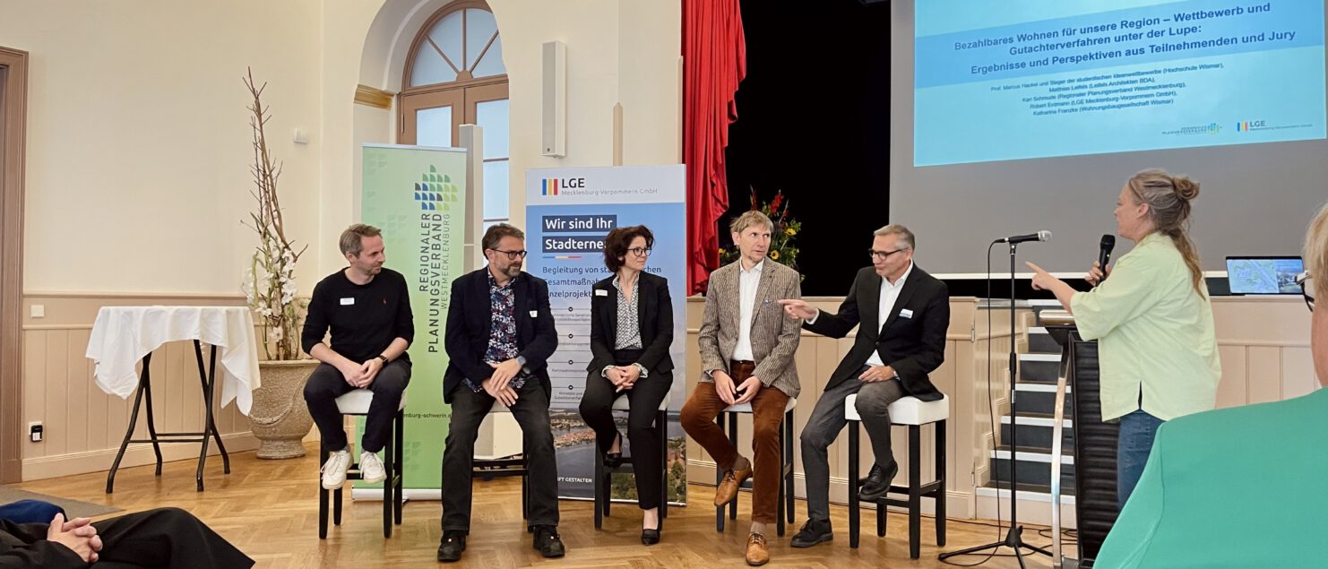 Podiumsdiskussion zum Bezahlbaren Wohnen Klütz