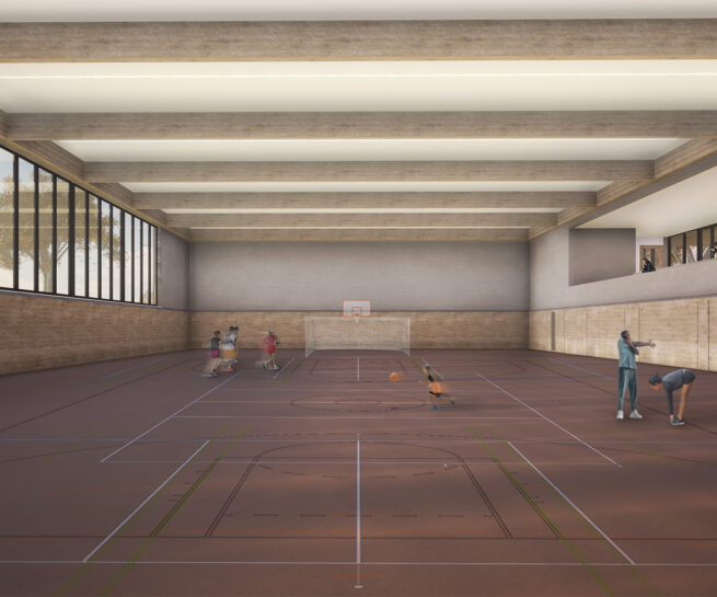 Zweifelsfalle Stralendorf – Innenperspektive – Leifels Architekten